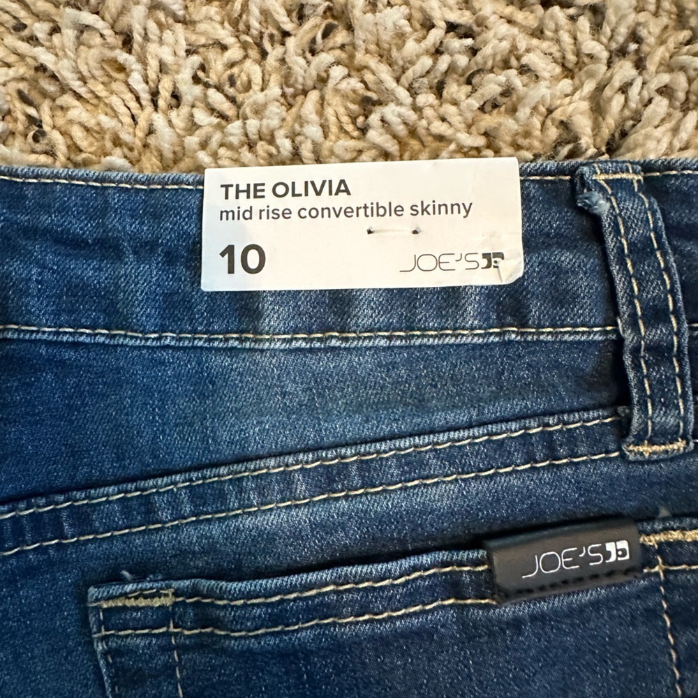 Joes The Olivia mid rise convertible skinny kids size 10 - Picture 3 of 3
